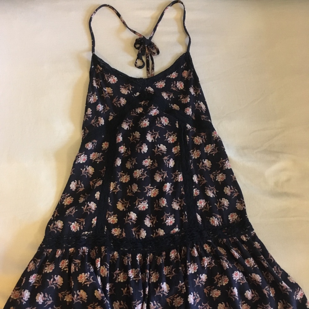 floral american eagle dress